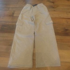 Janie and Jack grey cargo sweatpants